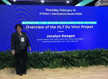Jocelyn at HIMSS